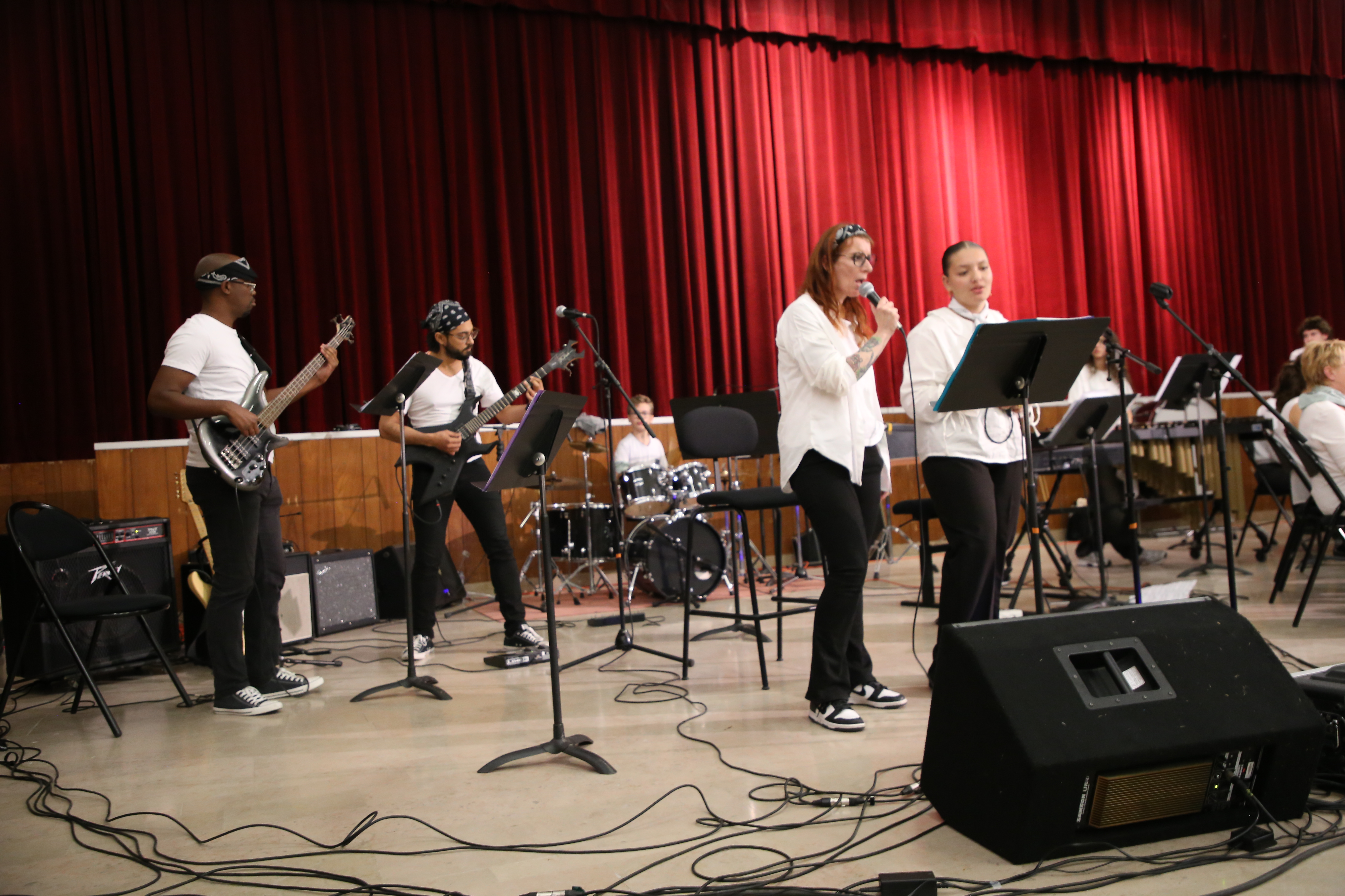 Audition des classes des musiques actuelles